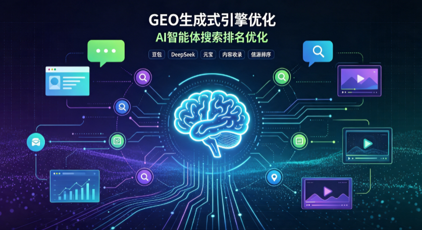 桓台县GEO 浪潮来袭：生成式引擎优化崛起，创作者争抢豆包、DeepSeek、元宝智能体流量入口